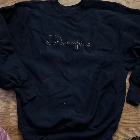 Champion Other - Champion Men's Black Crewneck Sweater